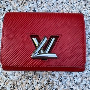 Louis Vuitton compact twist wallet
